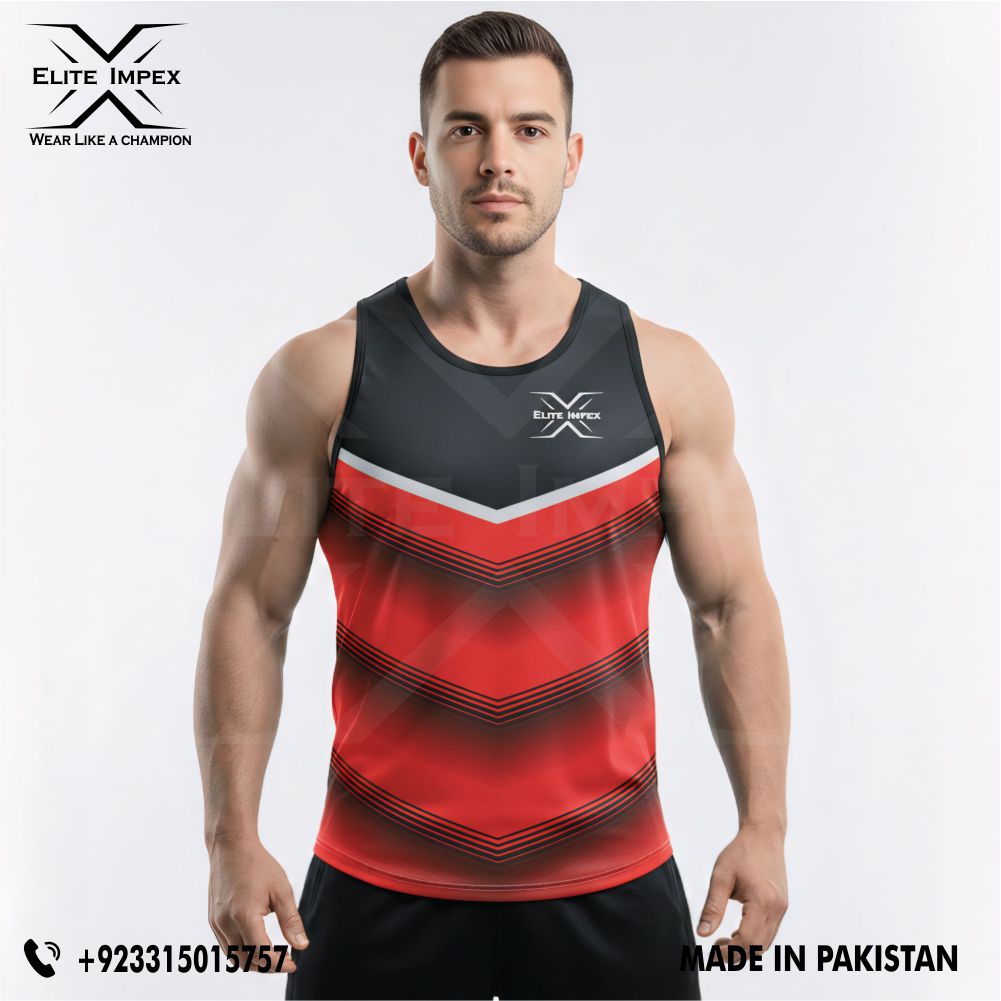 Men Running Singlet