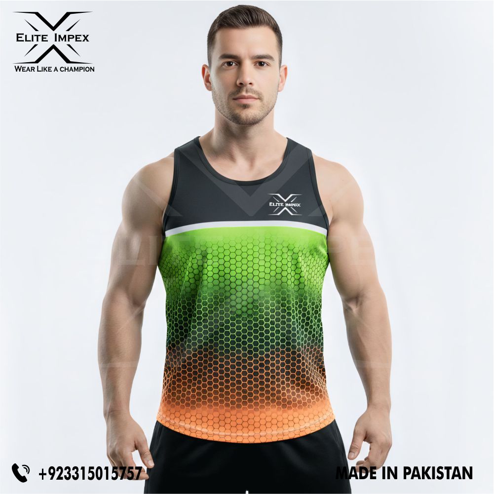 Men Running Singlet