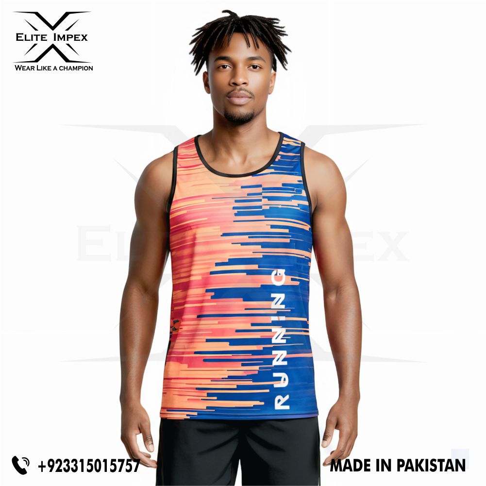 Men Running Singlet