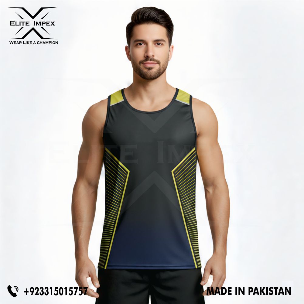 Men Running Singlet
