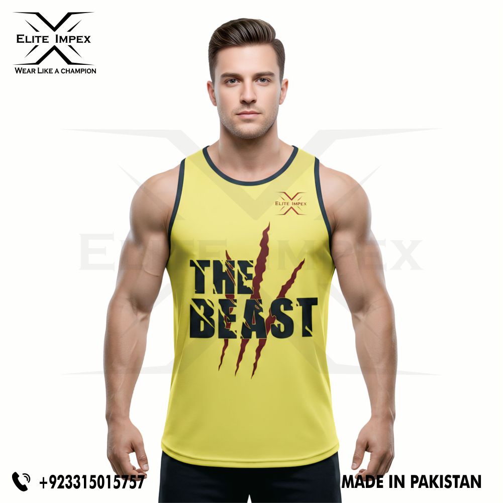 Men Gym Singlet